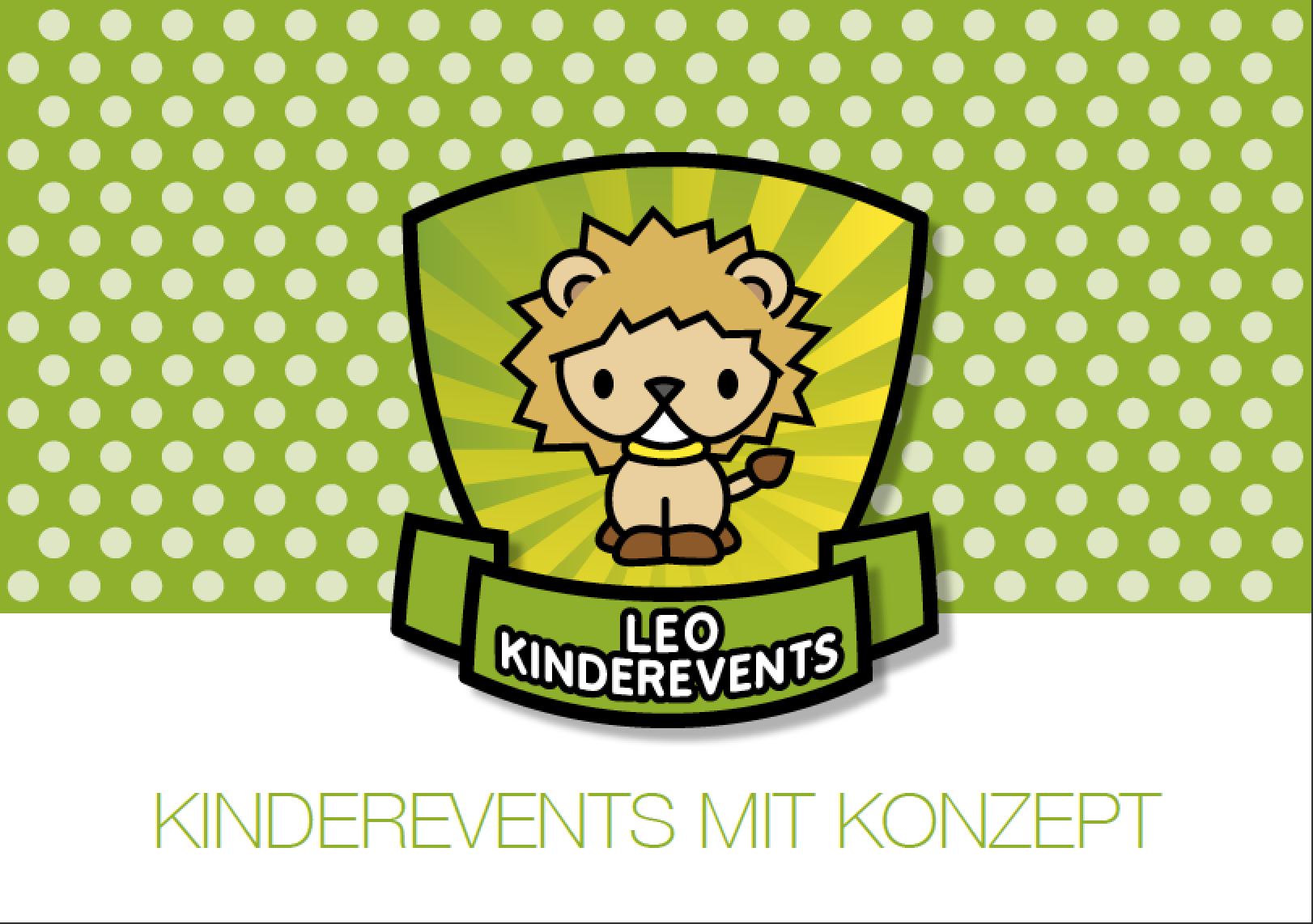 LEO KINDEREVENTS BROSCHÜRE